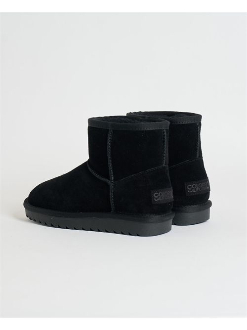 Colors of California women's suede ankle boots COLORS OF CALIFORNIA | YW001NBLA